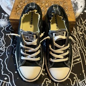 Black Converse Shoreline